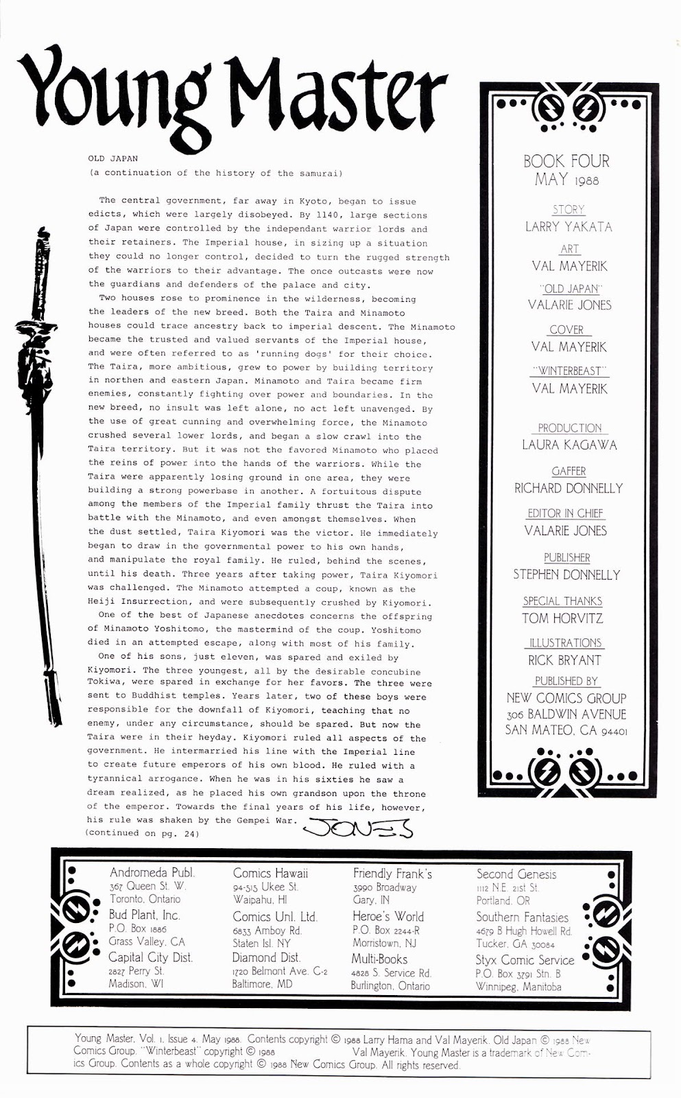 Young Master Issue #4 - Page 2