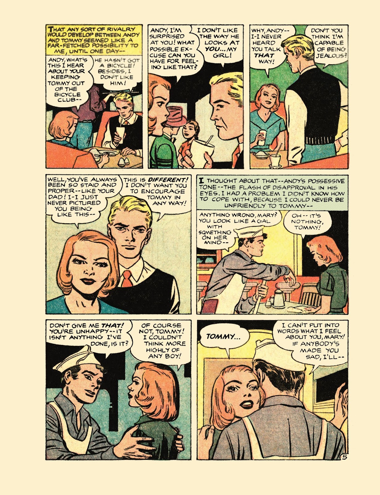 Young Romance: The Best of Simon & Kirby’s Romance Comics Issue #3 - Page 35