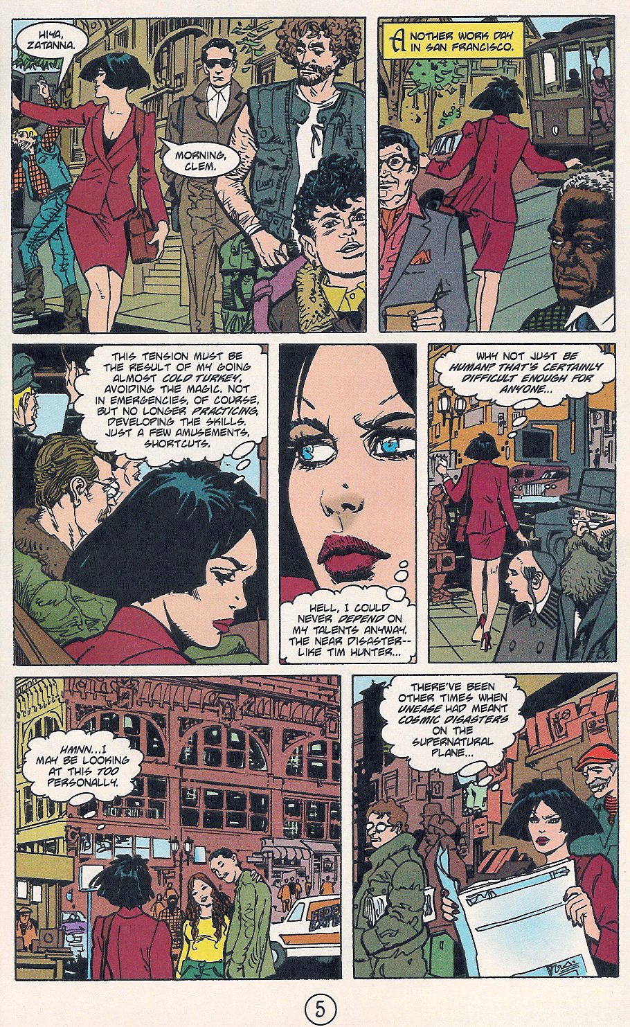Zatanna Issue #1 - Page 7