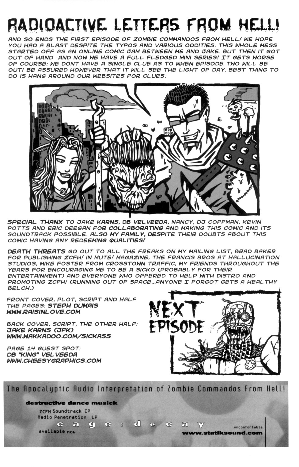 Zombie Commandos from Hell Issue #1 - Page 35