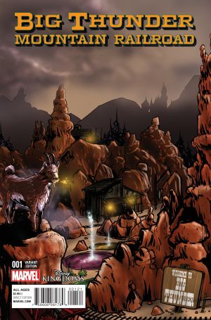 Big Thunder Mountain Railroad Comic
