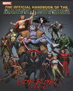 Official Handbook of the Marvel Universe: Horror 2005 cover image