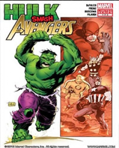 Hulk Smash Avengers    Comic