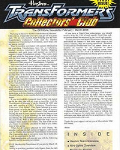 Transformers: Collectors' Club  Comic