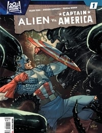 Alien vs. Captain America Comic